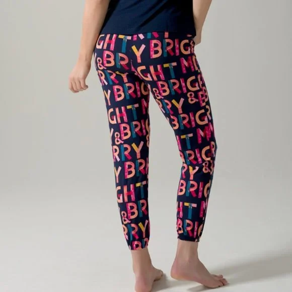 NWT Soma COOL NIGHTS Relaxed Banded Ankle Pajama Pants - Picture 3 of 3